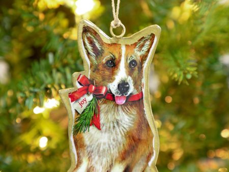 Corgi Love Metal Ornament Online Sale