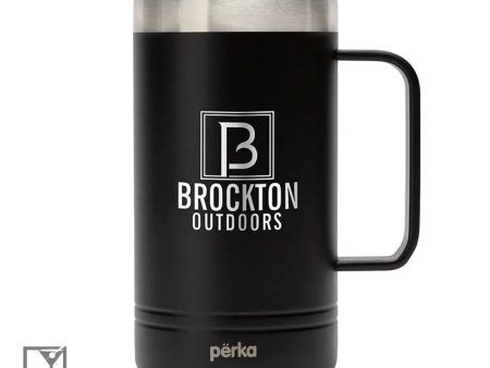 Perka Wayfarer 24 oz. 304 Stainless Steel Mug Online Sale