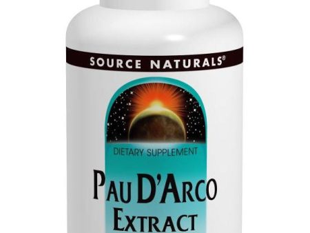 Source Naturals, Pau D Arco Extract, 500mg, 100 ct Fashion