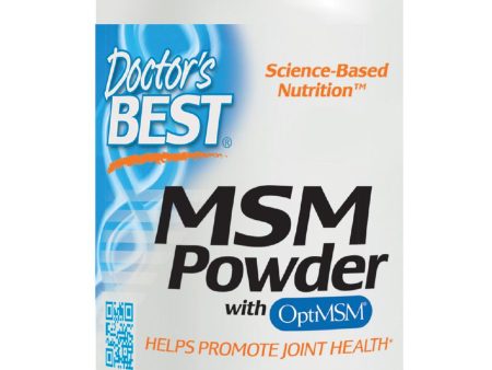 Doctor s Best, MSM, 250 grams powder For Sale