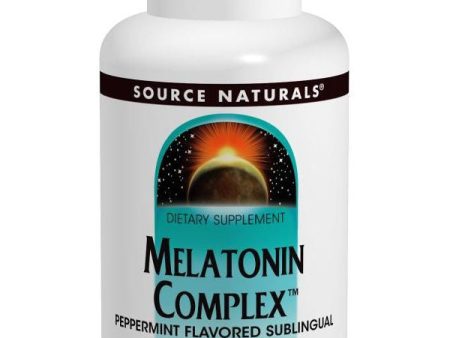 Source Naturals, Melatonin Complex Sublingual Orange, 50 ct Discount