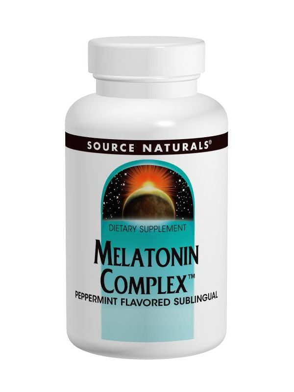 Source Naturals, Melatonin Complex Sublingual Orange, 50 ct Discount