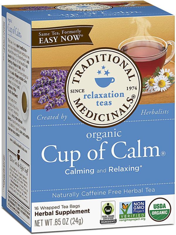 Traditional Medicinals, Cup of Calm, 16 bags Online Hot Sale