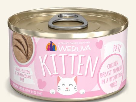 Weruva Kitten, Chicken Breast Formula in a Hydrating Purée Online Sale