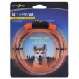 NiteHowl LED Safety Dog Collar Necklace, Red Online now