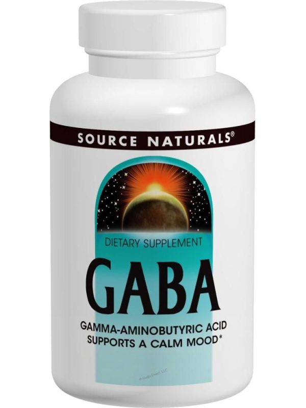 Source Naturals, GABA, 750mg, 90 caps Fashion