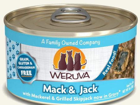 Weruva Mack And Jack With Mackerel and Grilled Skipjack Canned Cat Food Online