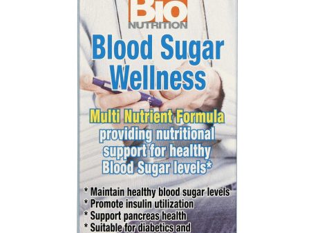 Bio Nutrition, Blood Sugar Wellness, 60 vegicaps For Cheap