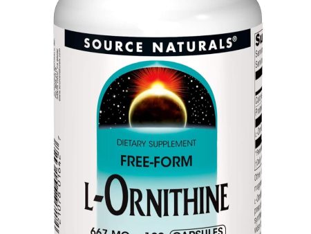 Source Naturals, L Ornithine, 667mg, 100 ct For Discount