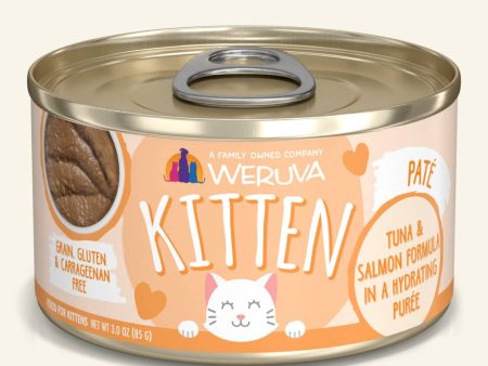 Weruva Kitten, Tuna & Salmon Formula in a Hydrating Purée For Discount