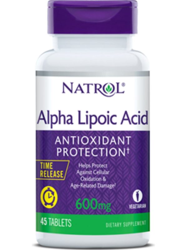 Natrol, Alpha Lipoic Acid TR, 600mg, 45 ct For Cheap