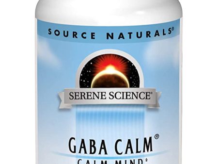 Source Naturals, Serene Science® GABA Calm Mind Orange, 120 lozenges on Sale