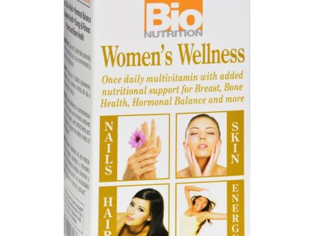 Bio Nutrition, Women Wellness, 60 tabs Hot on Sale