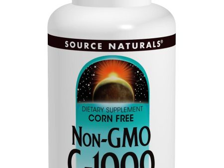 Source Naturals, Vitamin C 1000 Non gmO, 120 ct Supply