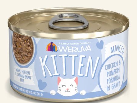 Weruva Kitten, Chicken & Pumpkin Formula in Gravy Online now