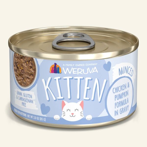 Weruva Kitten, Chicken & Pumpkin Formula in Gravy Online now