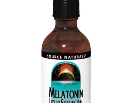 Source Naturals, Melatonin liquid Orange Sublingual, 4 oz Sublingual For Discount