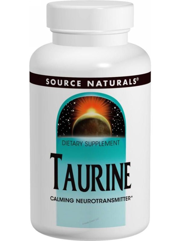 Source Naturals, Taurine, 500mg, 120 ct Sale