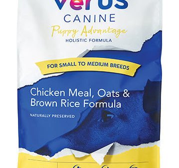 VēRUS Puppy Advantage Chicken Meal, Oats & Brown Rice Holistic Formula Hot on Sale