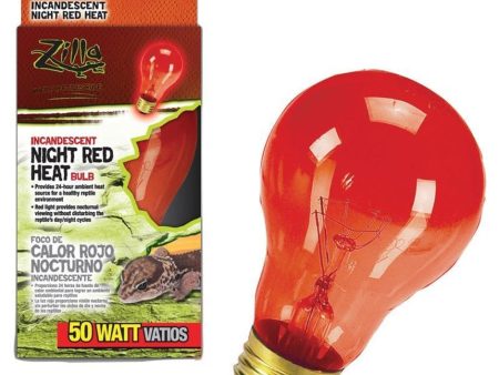 Zilla Night Red Heat Incandescent Bulb For Discount