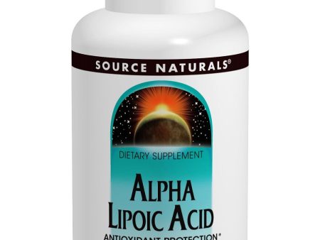 Source Naturals, Alpha Lipoic Acid, 600mg, 30 ct Online Hot Sale