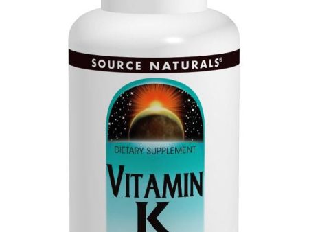 Source Naturals, Vitamin K 500mcg, 200 ct Online now