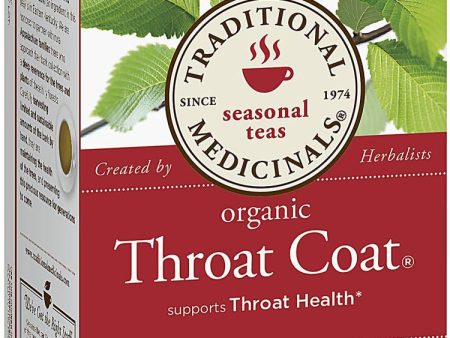 Traditional Medicinals, Throat Coat Tea, 16 bags Cheap