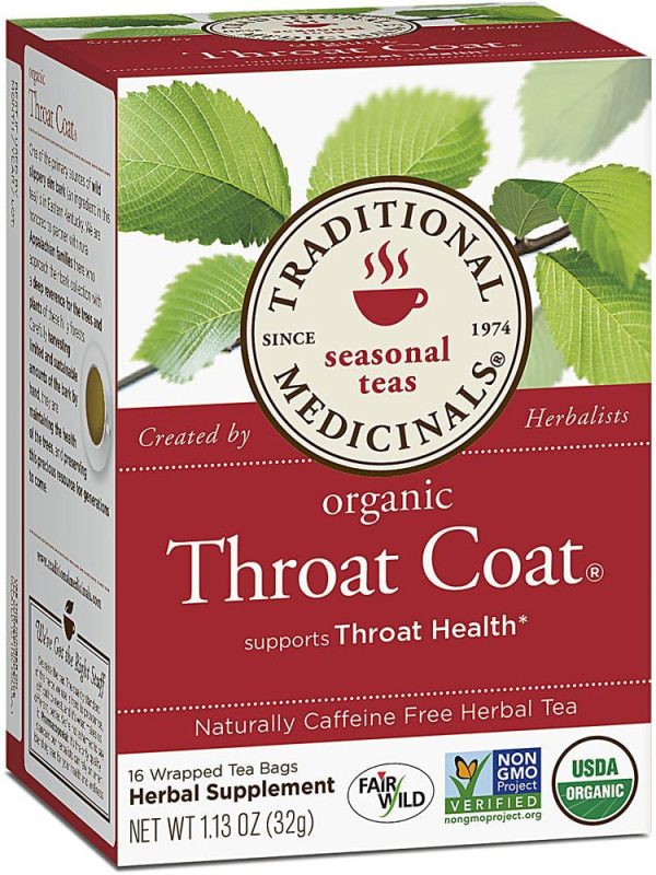 Traditional Medicinals, Throat Coat Tea, 16 bags Cheap