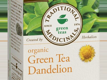 Traditional Medicinals, Organic Green Tea Dandelion, 16 bags Hot on Sale