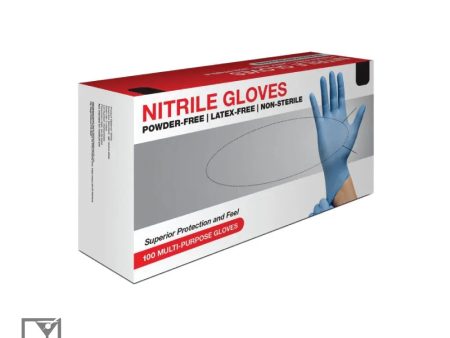 Nitrile Gloves - Box of 50 Pairs For Cheap