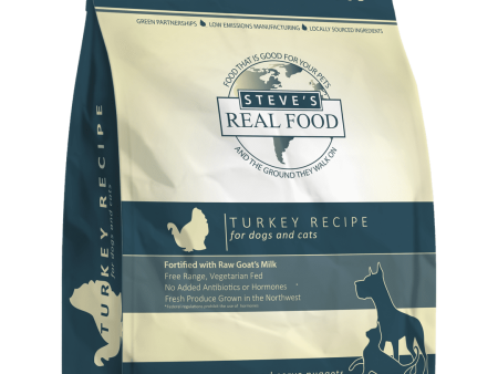 Steve s Real Food Frozen Raw Turkey Diet for Dogs and Cats Supply