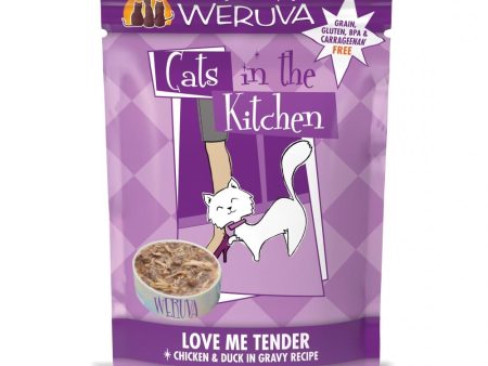 Weruva Cats In the Kitchen Love Me Tender Pouches Wet Cat Food For Discount