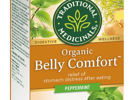 Traditional Medicinals, Belly Comfort Peppermint Tea, 16 bags Supply