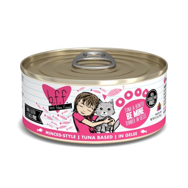 Weruva BFF Tuna and Bonito Be Mine Canned Cat Food Online