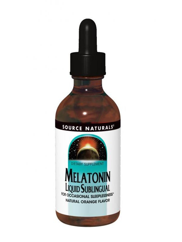 Source Naturals, Melatonin liquid Orange Sublingual, 2 oz Sublingual Online Hot Sale