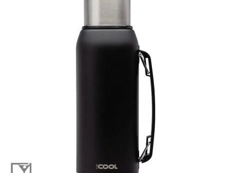 iCOOL® Silverton 34 oz. Double Wall, Stainless Steel Water Bottle For Discount