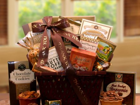 A Very Special Thank you Gourmet Gift Basket Fashion