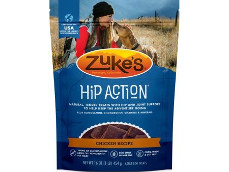 Zukes Hip Action Chicken Dog Treats with Glucosamine and Chondroitin Online Hot Sale