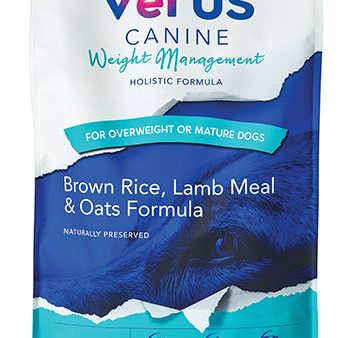 VēRUS Weight Management Brown Rice, Lamb Meal & Oats Holistic Formula For Sale