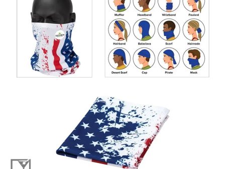 Cub Multi-Function USA Flag Gaiter Wrap VL2752 Online Hot Sale