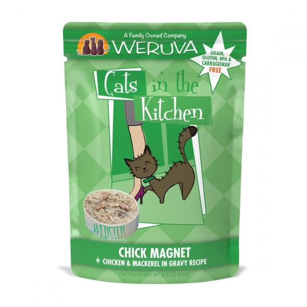 Weruva Cats In the Kitchen Chick Magnet Pouches Wet Cat Food Cheap