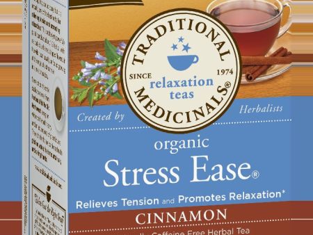 Traditional Medicinals, Organic Stress Ease Cinnamon Tea, 16 bags Online now