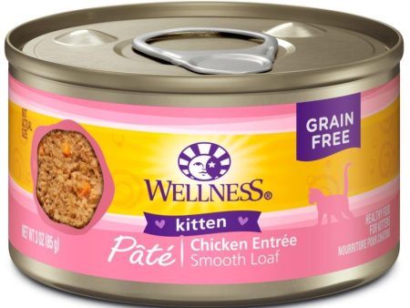 Wellness Complete Health Natural Grain Free Kitten Health Chicken Recipe Wet Canned Cat Food Online Hot Sale