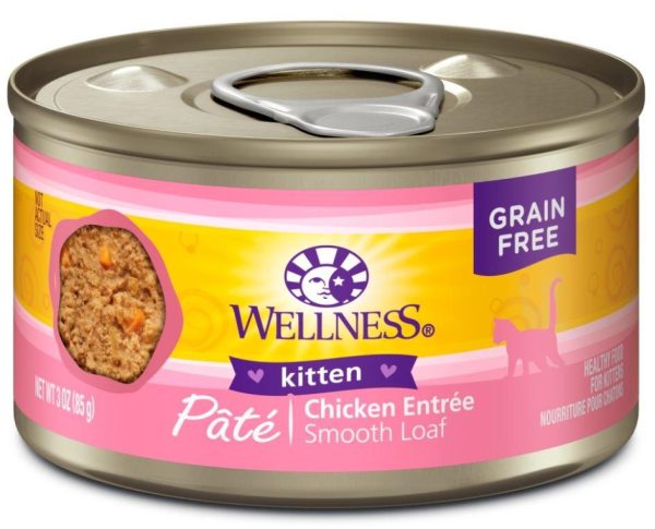 Wellness Complete Health Natural Grain Free Kitten Health Chicken Recipe Wet Canned Cat Food Online Hot Sale