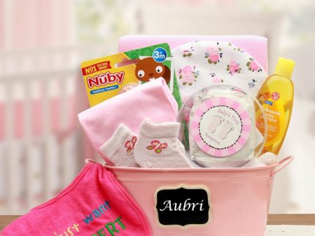 Baby Basics Gift Pail Pink Fashion