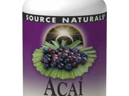 Source Naturals, Acai Extract, 500mg, 120 ct Hot on Sale