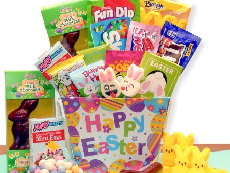 Hoppy Bunny Treats Easter Gift Basket Hot on Sale