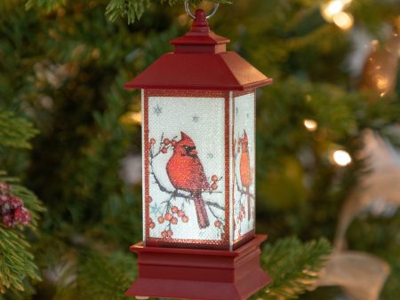 Cardinal Lantern Ornament on Sale