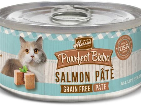 Merrick Purrfect Bistro Salmon Pate Grain Free Canned Cat Food Online