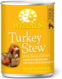 Wellness Natural Turkey Stew with Barley and Carrots Wet Canned Dog Food Supply